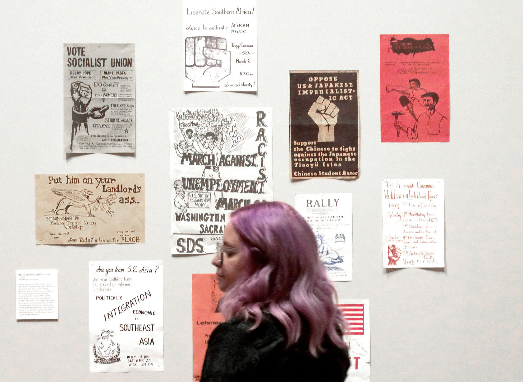 Student activism posters